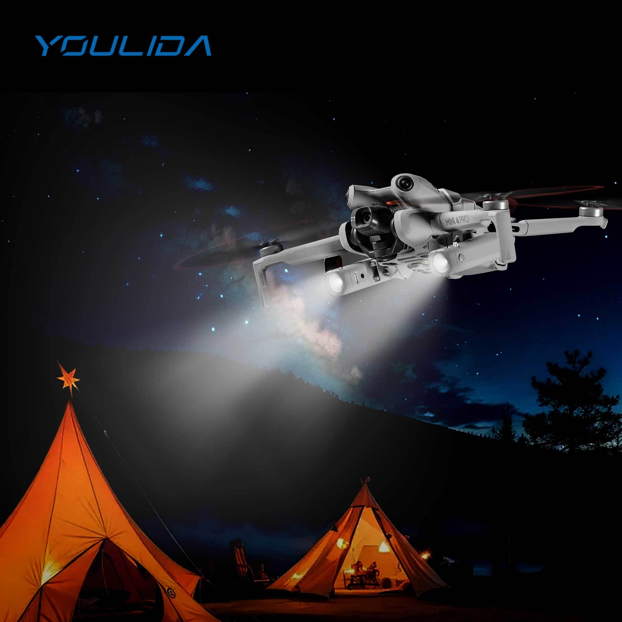 Drone Beacon Light - Lumière de Navigation nocturne LED pour