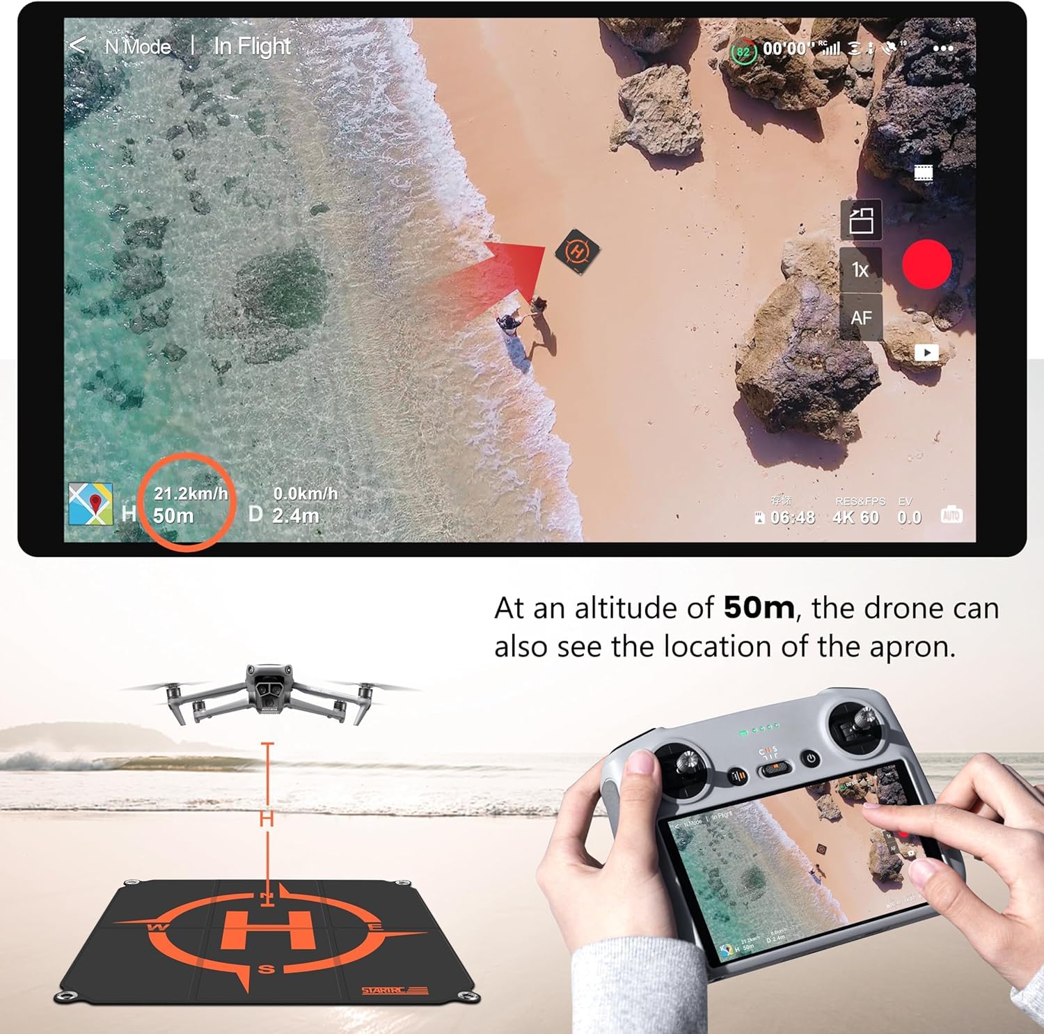 Plateforme d'atterrissage pour - Dji Drone Air 3 avis et prix