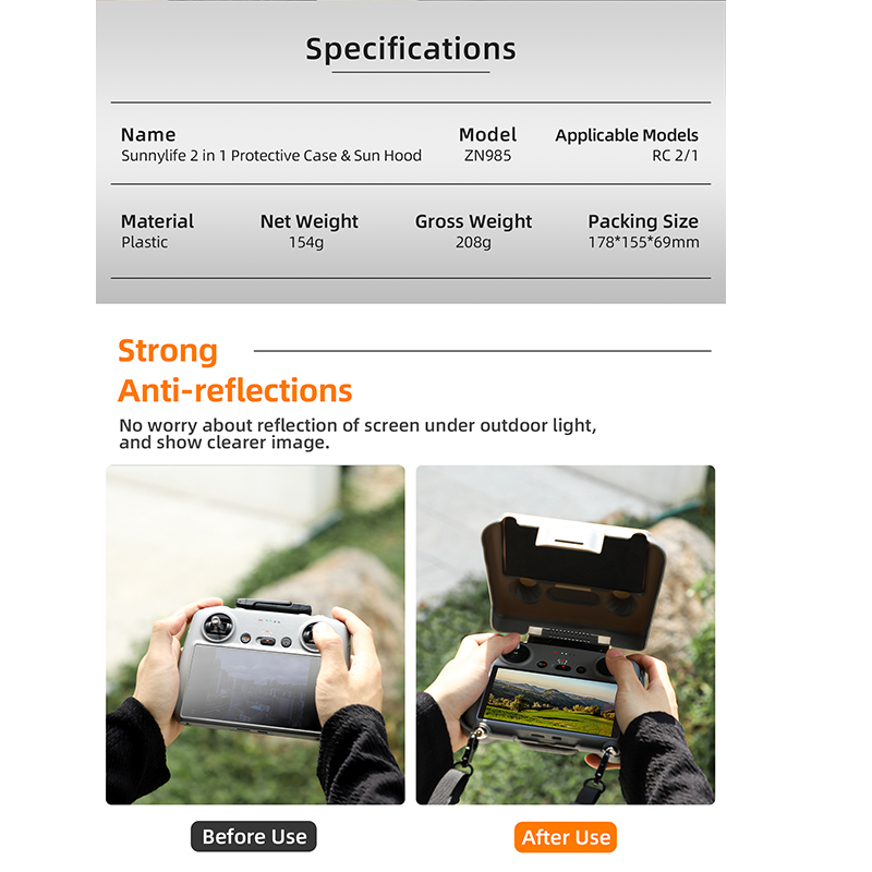 Étui de protection pour contrô - Drone Carrying Case avis et prix